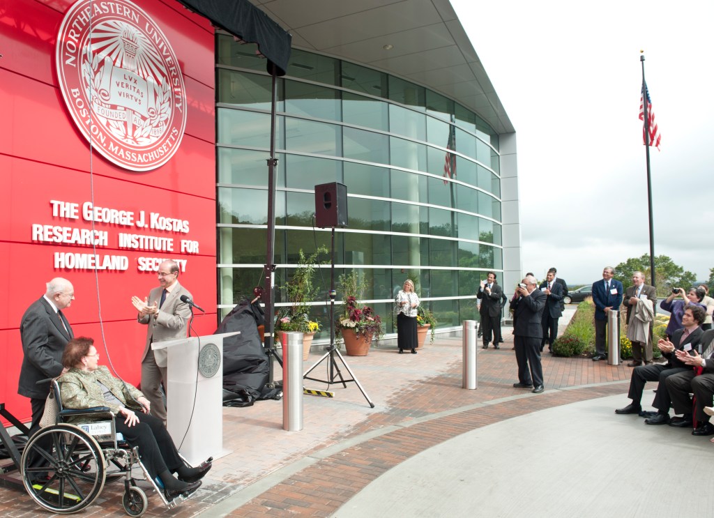 Kostas Research Institute Opening - Cabot Wall