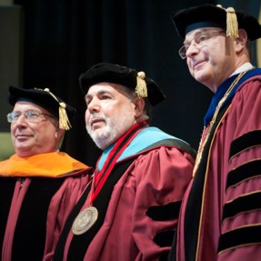 Anthony Manganaro was presented with the Presidential Medallion.