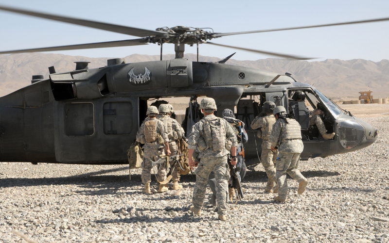 US soldiers in Afghanistan