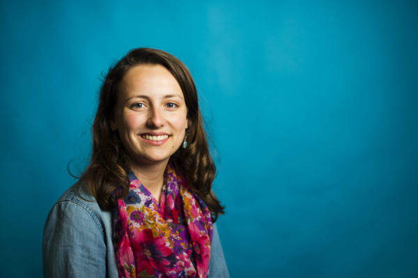 Miranda Beggin's long term goal is to work in international development, with a particular focus on women's issues in the Middle East. Photo by Adam Glanzman/Northeastern University