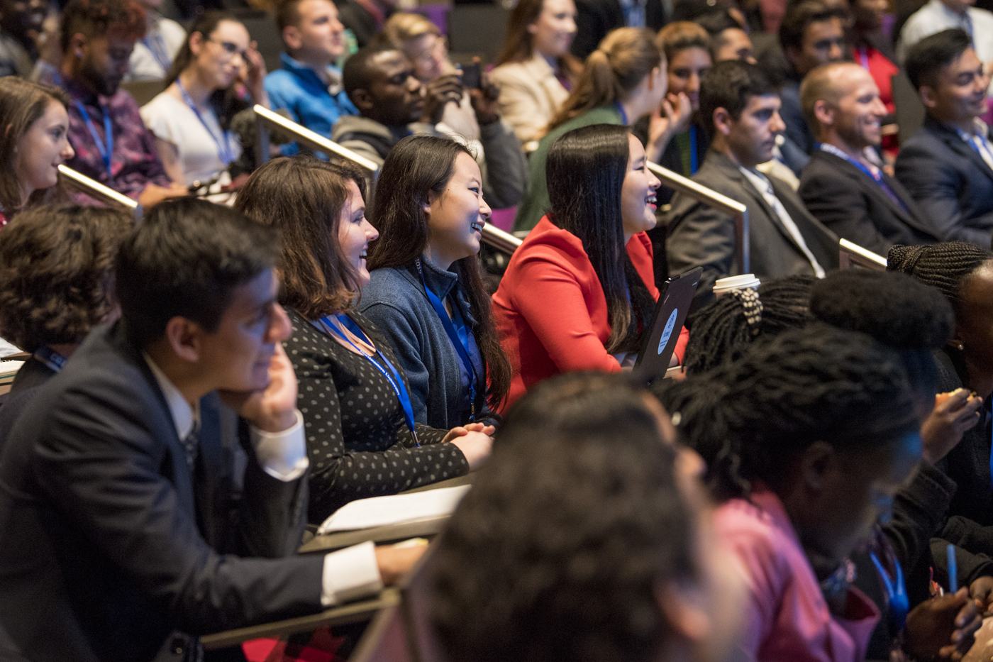 “We are a hack to a broken labor market in the United States,” Chertavian said, referring to programs like his and Edward’s. Photo by Billie Weiss for/Northeastern University.