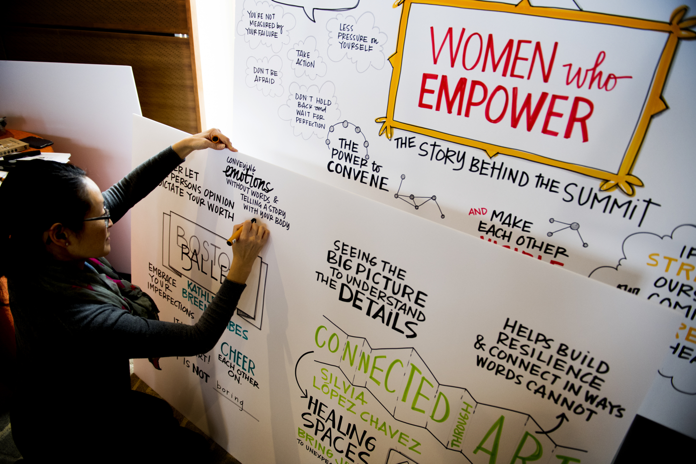 11/07/17 - BOSTON, MA. - Scenes during the Women Who Empower event held on the 17th Floor, East Village on Nov. 7, 2017. Photo by Matthew Modoono/Northeastern University