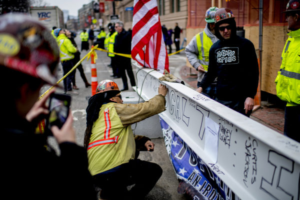 Northeastern tops off Columbus Avenue residence hall