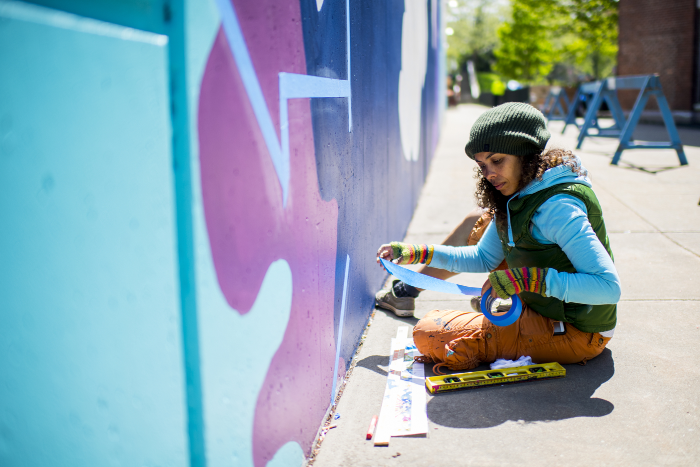 “I think Boston could use more public art and I love that Northeastern is supporting that mission,” says Silvia López Chavez.