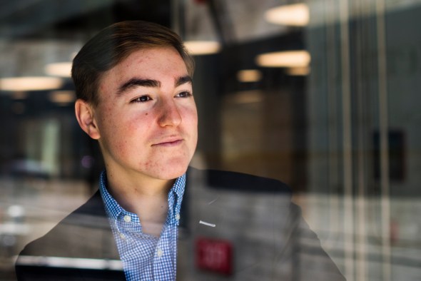 Keith Corso, Operation Space's head of corporate sponsorship poses for a portrait