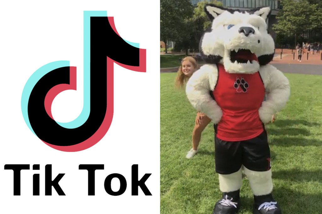 Get a slice of campus life 15 seconds at a time by following Northeastern on TikTok. Credit: @northeasternu on TikTok