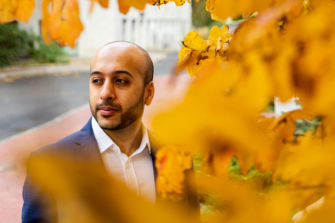 Headshot of Shawn Bhimani. 