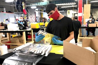 Picture of a worker on a factory floor