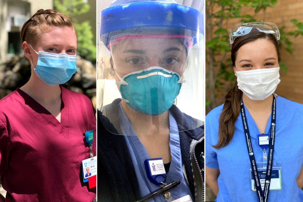 Hand-out photos of Molly Dennie, Pauline Seremitis and Victoria Diaz.