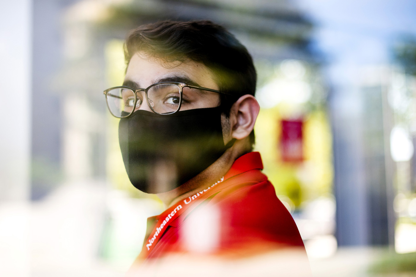 Back on the Boston campus, a Northeastern student plans to make face shields in his dorm and donate them