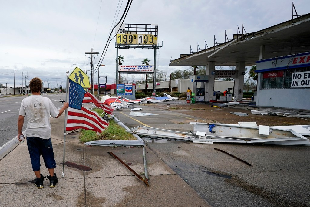 Devastation wrought by Hurricane Laura