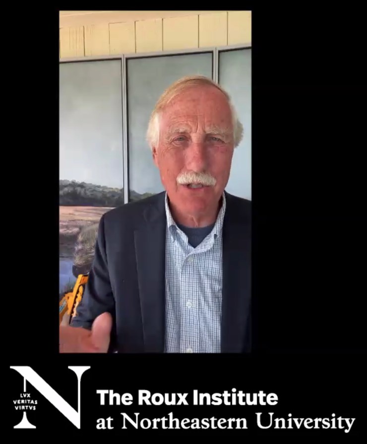 Screenshot of Angus King