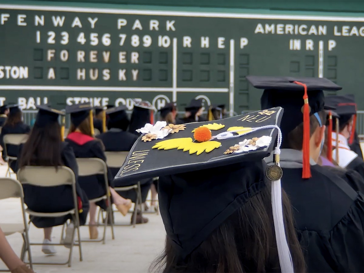 Mortar bored? Not these graduates.