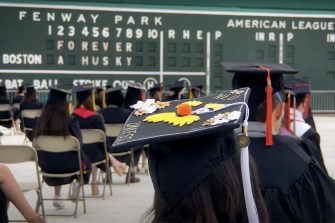 Colorful mortar board