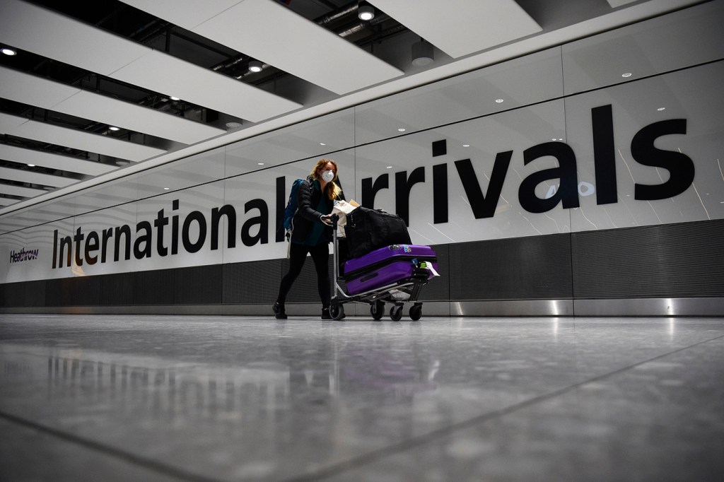 international arrivals section signifies us foreign policy