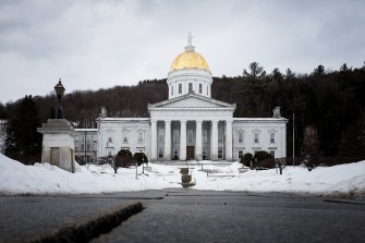 gold domed Vermont State House