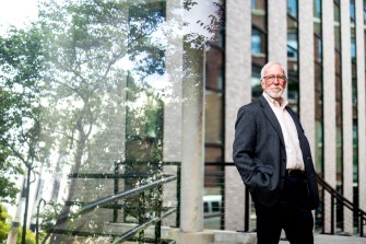 Jack McDevitt, Professor of the Practice and Director of the Institute on Race and Justice School of Criminology and Criminal Justice, poses for a portrait on Wednesday June 22, 2022.