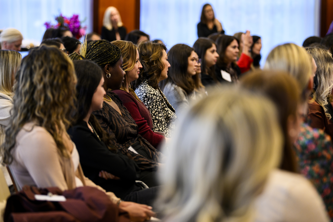 Women in audience at Women Who Empower event