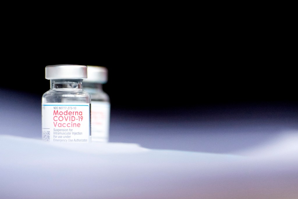 vial of covid vaccine