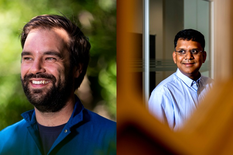 Headshot of Samuel Munoz and Auroop Ganguly