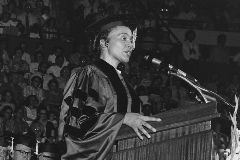 Headshot of Coretta Scott King