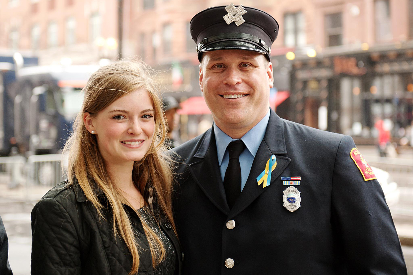 Victoria McGrath and James Plourde