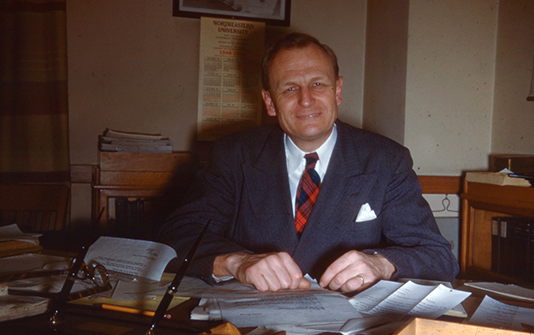 Headshot of William Crombie White