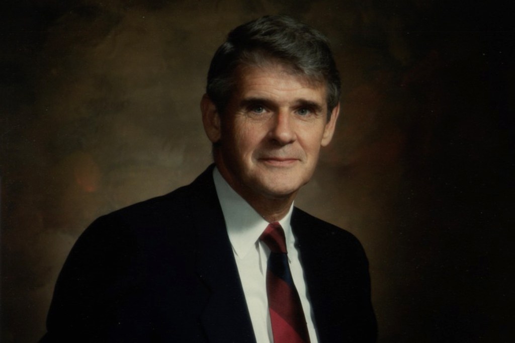 Headshot of John Curry, Northeastern’s fifth president.