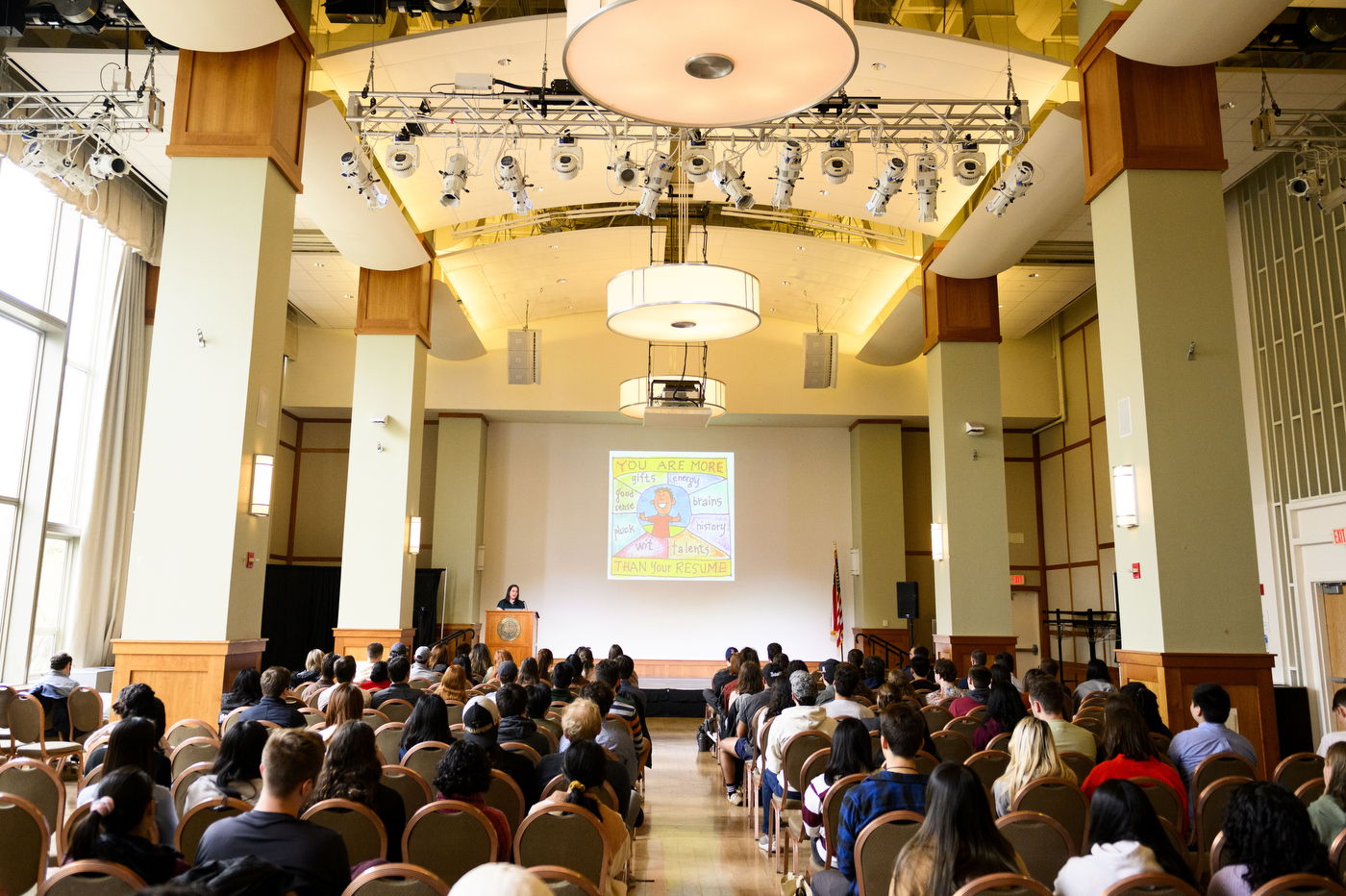 Curry Student Center ballroom