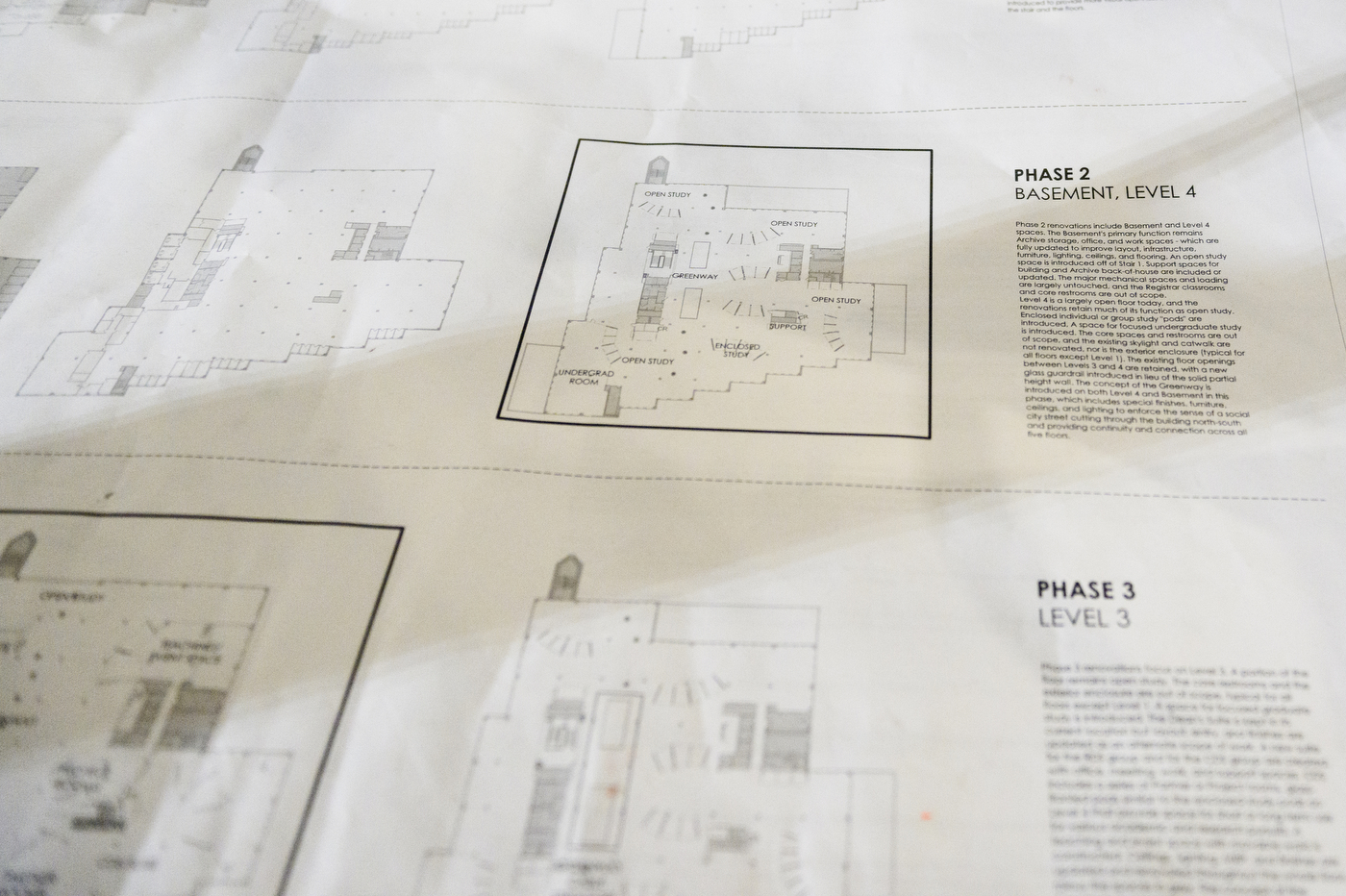 snell library floor plans