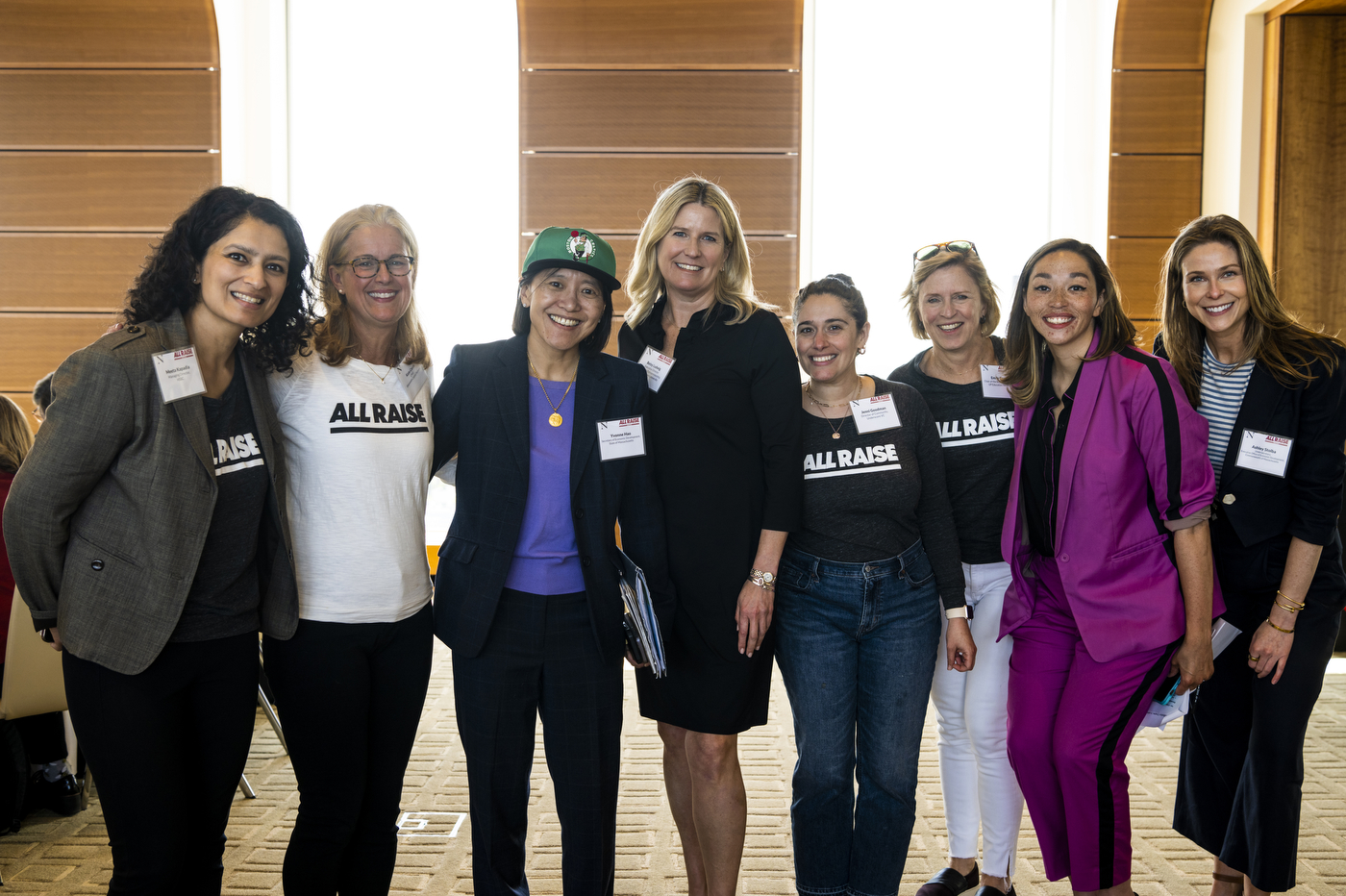 group of All Raise members posing together