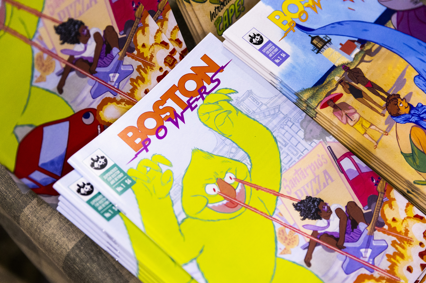 Boston Powers comic book