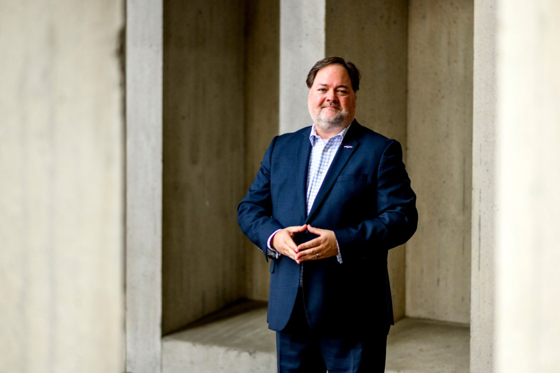 Heatshot of Northeastern professor Darin Detwiler.