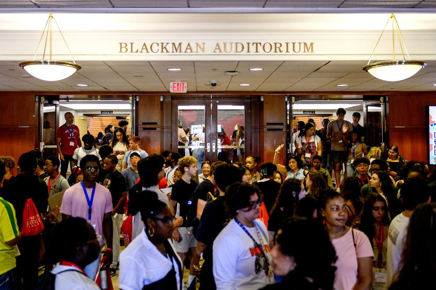 Students attend Summer Bridge Scholars Program.