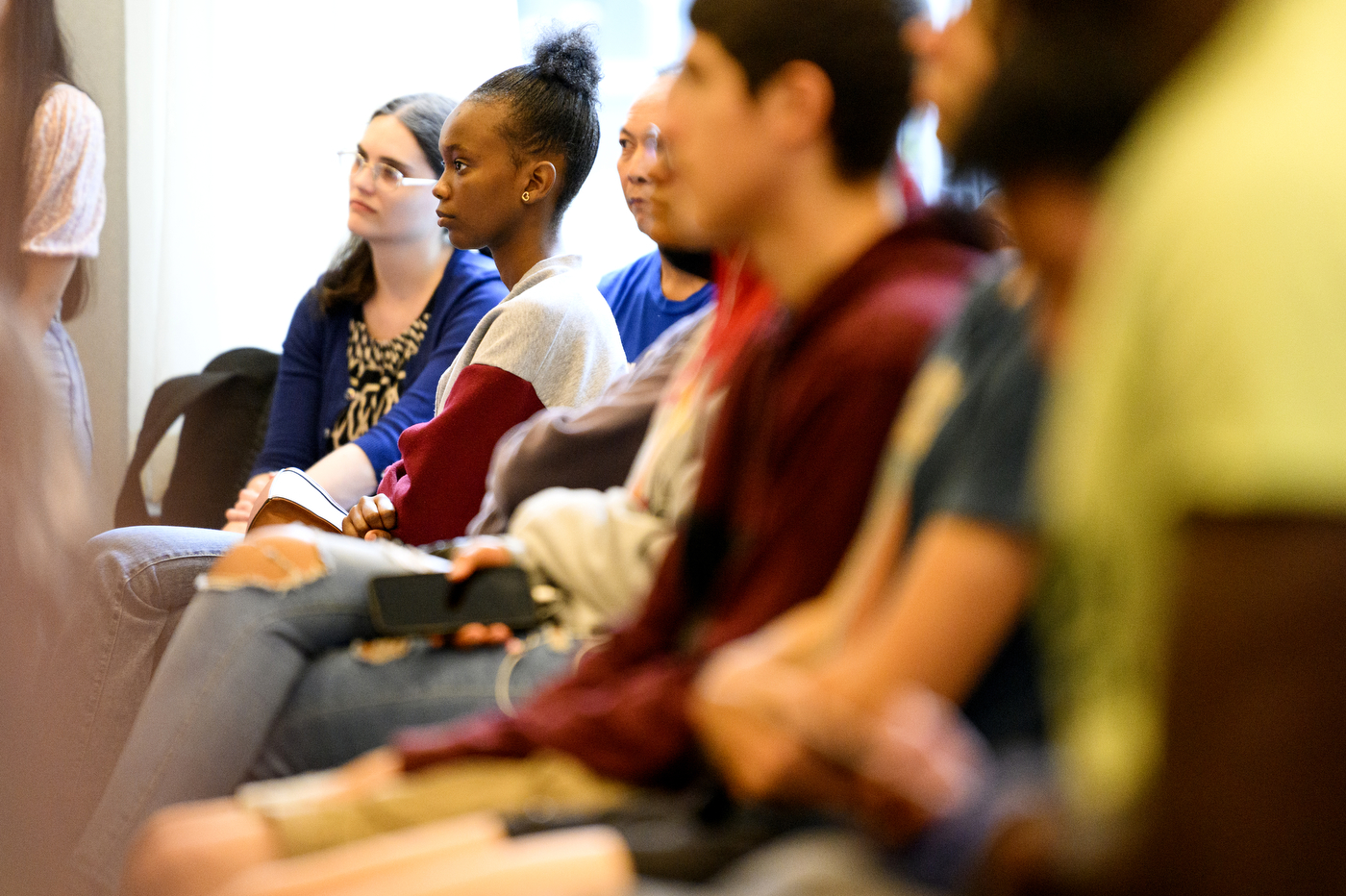 audience members at Northeastern Youth Summer Jobs Program celebration