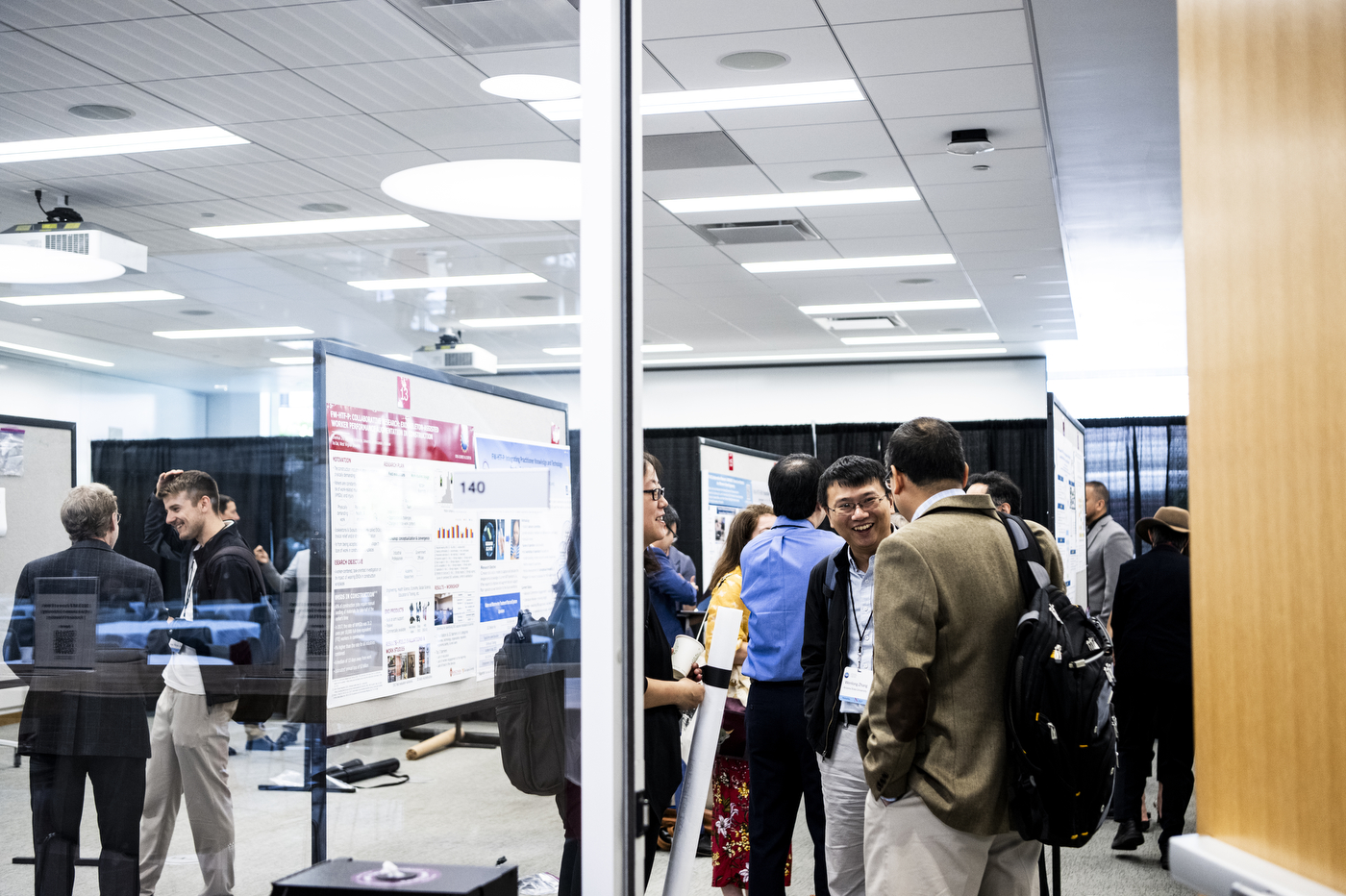 attendees at the NSF conference in ISEC