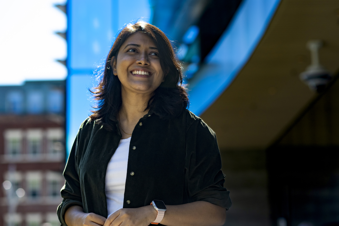 headshot of Puja Das