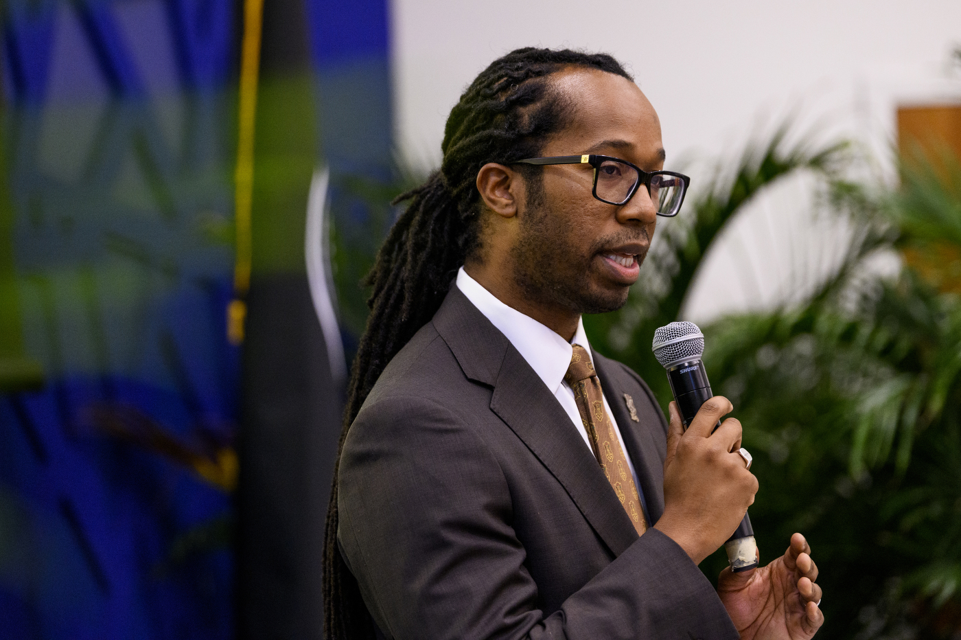 Speaker at Iota Phi Theta's 50th Anniversary. 