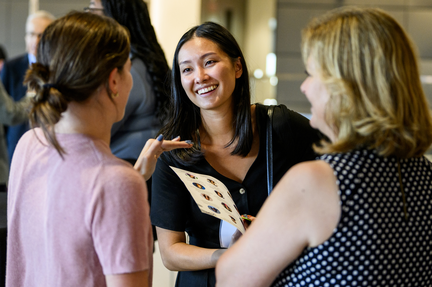 Participants talk and share ideas