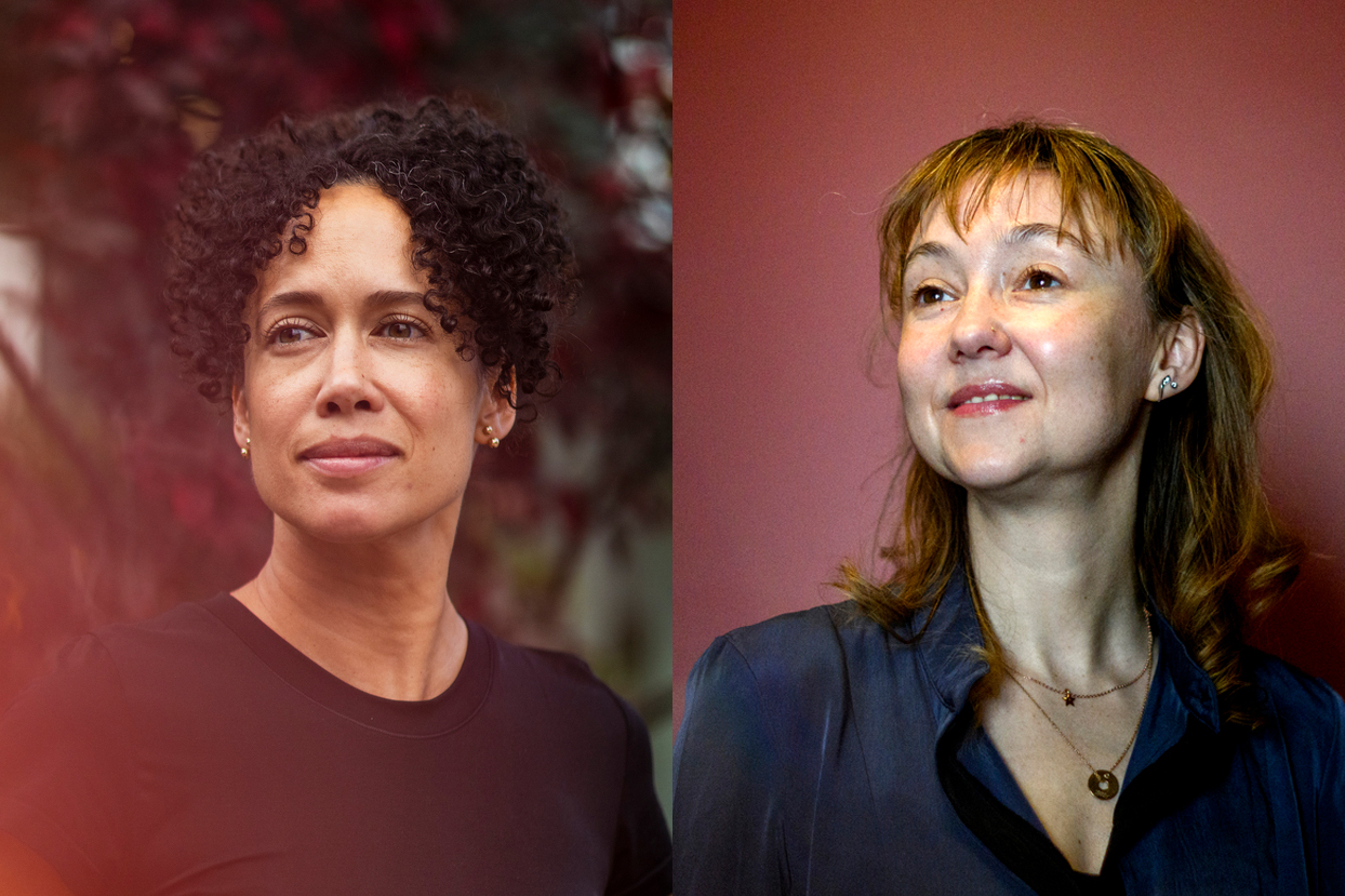 Headshot of HIlary Robinson (left) and Rachel Rodgers (right).