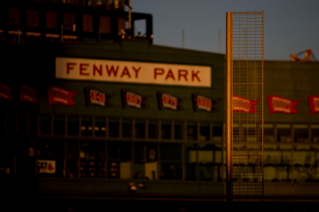 Fenway Park sign.