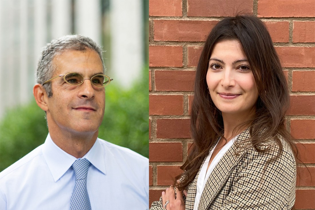 Headshot of Daniel Medwed, left, and Hayat Bearat, right.