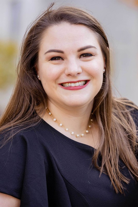 Headshot of Megan Woodbury.