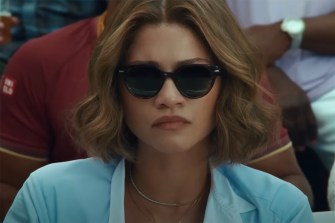 A headshot of actress Zendaya starring in ‘Challengers’ (2024).