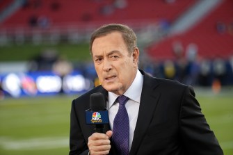 Headshot of Al Michaels.