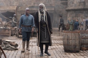 A screen capture of a scene in House of the Dragon.