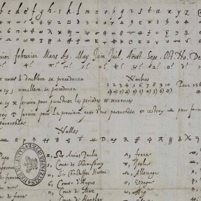 A cipher from Mary Queen of Scots.