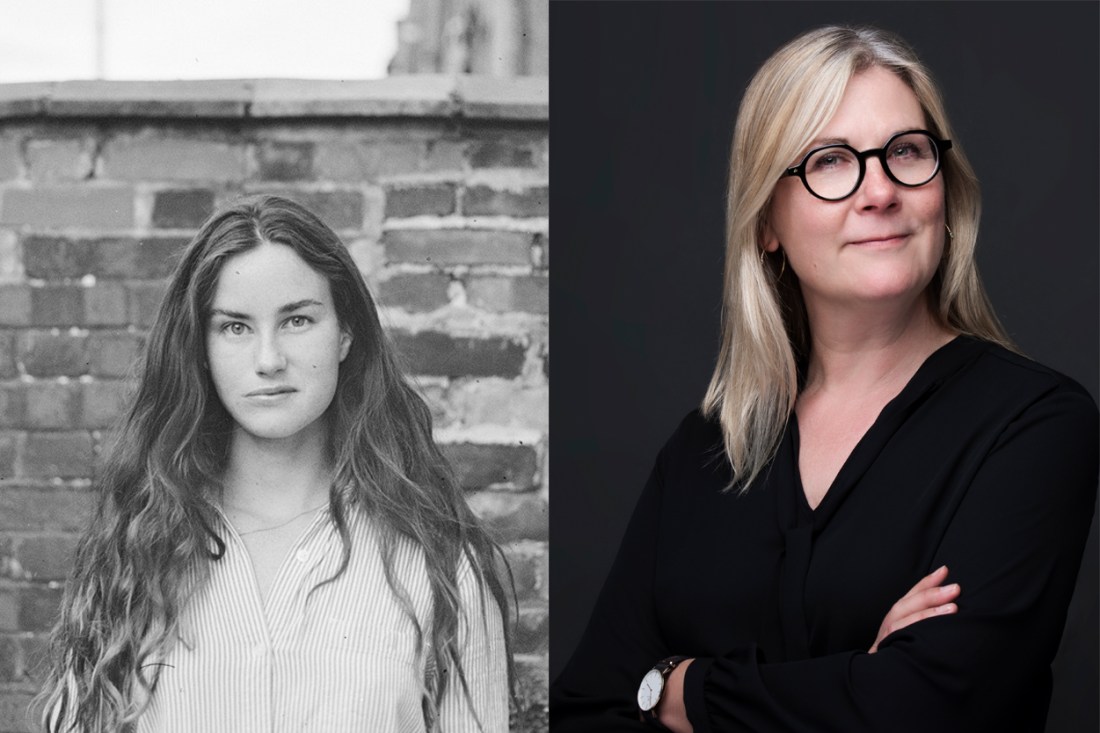 Headshot of Tess Buckley (left) and Tracy Woods (right).