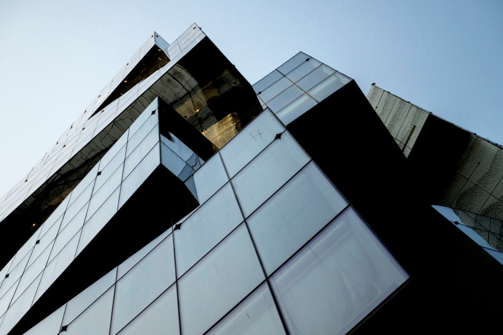 The exterior of the Northeastern Vancouver campus building.