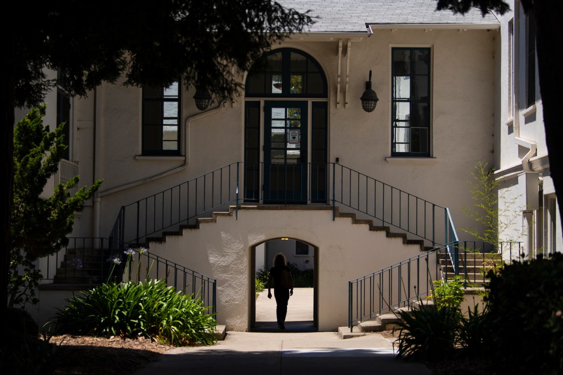 A building on the Oakland campus.